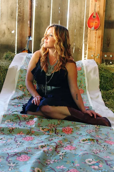 COYOTE FEST! One dozen acts, including Natalie Haskins (pictured) play the mostly local Coyote Festival, on Aug. 20 at the See Canyon Fruit Ranch. - PHOTO COURTESY OF MARISSA KNUCKLES