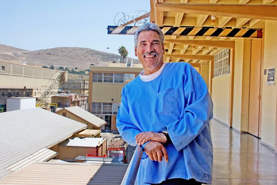 OUT After serving 31 years of a 37-years-to-life sentence Christopher Sheehan earned a chance at parole with the help of rehabilitation programs at the California Men's Colony. - PHOTO BY KAREN GARCIA