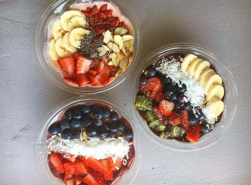 THE NEIGHBORHOOD ACAI & JUCIE BAR It's an acai and pitaya bowl lover's dream at The Neighborhood Acai and Juice Bar. - PHOTO COURTESY OF THE NEIGHBORHOOD ACAI & JUICE BAR