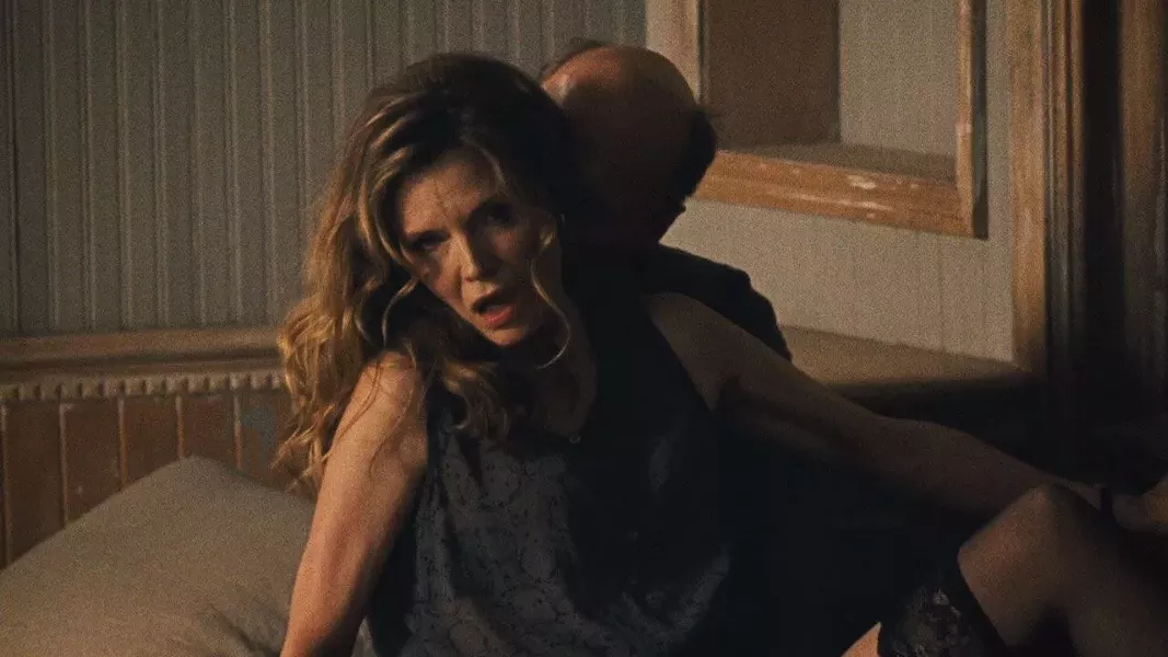 MAN, WOMAN A man (Ed Harris) and woman (Michelle Pfeiffer) show up and immediately disrupt a couple's household. - PHOTO COURTESY OF PROTOZOA PICTURES