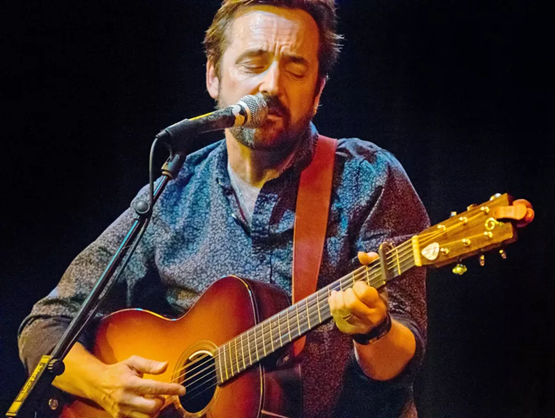 AIN'T KARMA FUNNY? Former journalist and Jay Leno joke writer Michael Gaither (pictured) is releasing Hey Karma, his fifth CD of original material, on Sept. 30 at Steynberg Gallery, in a show that also includes Bossa Nova act Classinova. - PHOTO COURTESY OF MICHAEL GAITHER