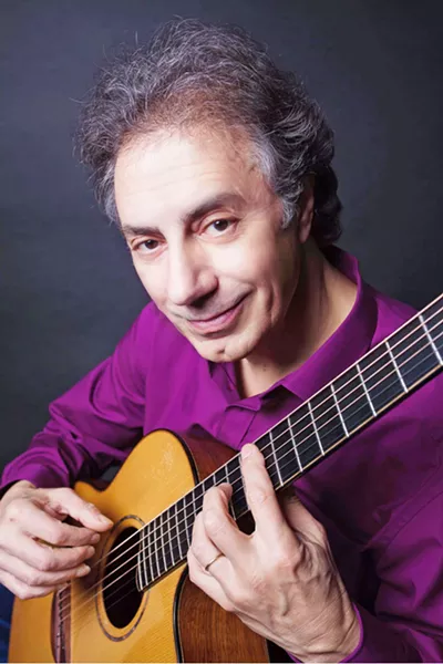 ACOUSTIC MASTER Guitar genius Pierre Bensusan plays the Steynberg Gallery on Sept. 29. - PHOTO COURTESY OF PIERRE BENSUSAN