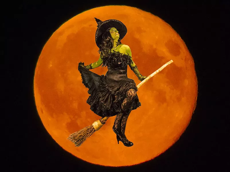 HAUNTING TIME It's time to buy tickets to Halloween fun, and one option is the Halloween Harvest Costume Ball at Tooth & Nail Winery on Oct. 27 to 28, with DJ Paul Thompson and costumed actors like Colleen Gnos (pictured). - PHOTO COURTESY OF CENTRAL COAST LIVE