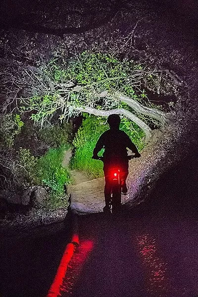 NIGHT RIDE The SLO City Council continued a meeting to decide whether to adopt a pilot program for night recreation on Cerro San Luis Mountain. - FILE PHOTO BY JAYSON MELLOM