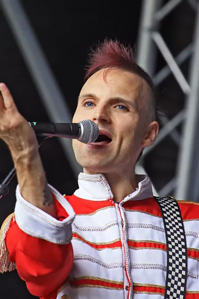 HE'S A DANDY U.K. rocker Baz Francis, frontman of the band Magic Eight Ball, brings his solo act to Frog and Peach on Nov. 1. - PHOTO COURTESY OF DJ ROBINSON