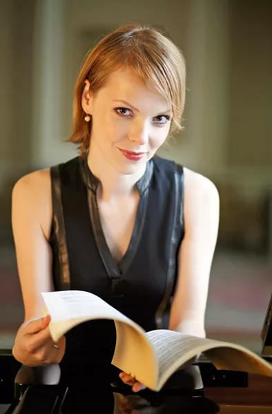 PLAYING PADEREWSKI Pianist Magdalena Baczewska headlines the four-day Paderewski Festival with a concert at the Paso Robles Inn Ballroom on Nov. 4. - PHOTO COURTESY OF MAGDALENA BACZEWSKA