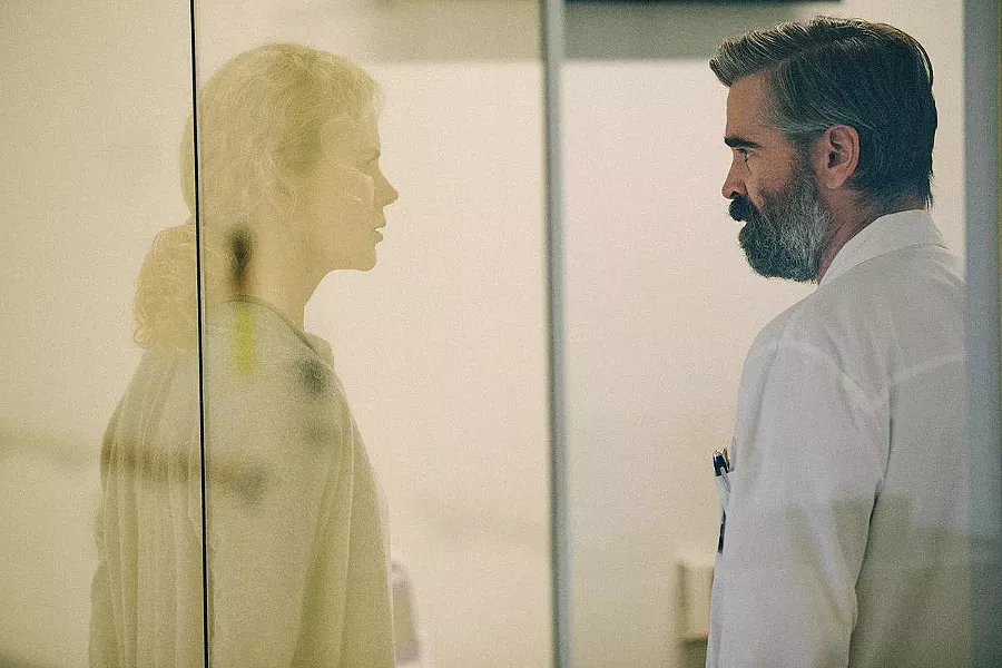 REMEMBER A long forgotten transgression threatens to tear a family a part in The Killing of a Sacred Deer. - PHOTO COURTESY OF A24