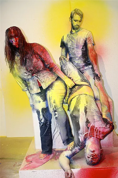 JUST WANT YOUR TIME Have five or eight hours or even a few days to spare? The Harold J. Miossi Gallery's temporary resident artist Oliver Herring is looking for participants to take part in his experimental art. - PHOTO COURTESY OF CUESTA COLLEGE