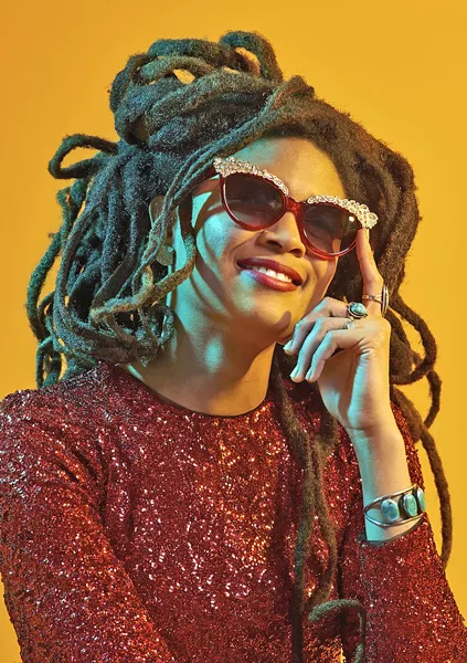 STRAIGHT OUTTA MEMPHIS Genre-jumping singer-songwriter and multi-instrumentalist Valerie June plays the Fremont Theater on Dec. 2. - PHOTO COURTESY OF JACOB BLICKENSTAFF