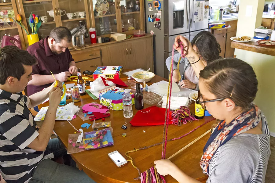 CRAFT DAY Sewing, soap making, and macramé are do-it-yourself gifts anyone can craft for their family and friends. - PHOTO BY JAYSON MELLOM