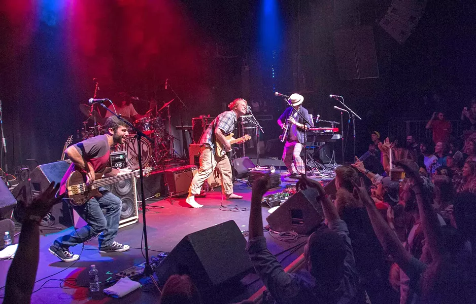 BOULDER ROCK Boulder-based rock act Amoramora plays Frog and Peach on Dec. 13. - PHOTO COURTESY OF AMORAMORA