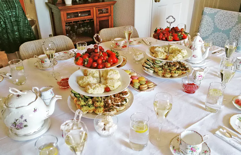 PINKIES DOWN Whitney Taylor is breathing fresh life into old fashioned tea parties. - PHOTO COURTESY OF KRISTIN RAYNOR PHOTOGRAPHY