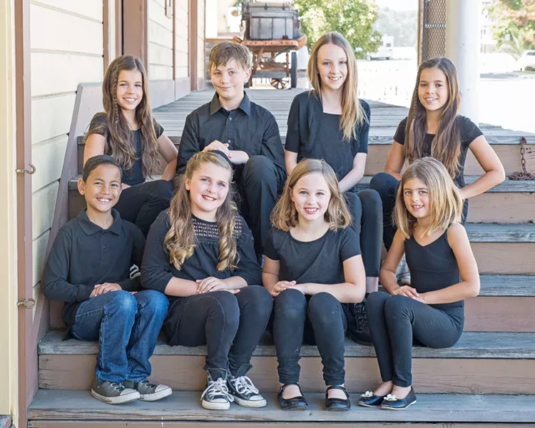 ADORABLE Coastal Youth Theatre singers are one of several groups to perform at the 10th Annual Rotary Christmas and Holiday Sing-Along on Dec. 17, at the Clark Center. - PHOTO COURTESY OF TRACY WAIKUS PHOTOGRAPHY
