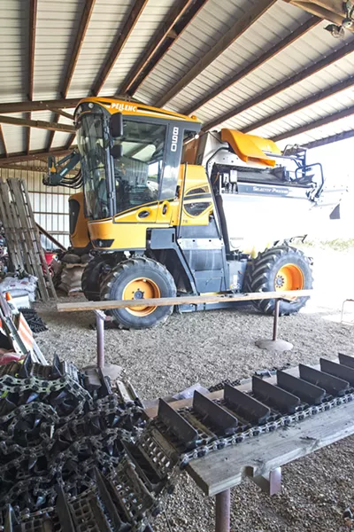 THE END PRODUCT The right choice of methods for harvest season is vital to the end product—wine managers plan their year looking toward the 10 weeks of harvest. - PHOTO BY JAYSON MELLOM