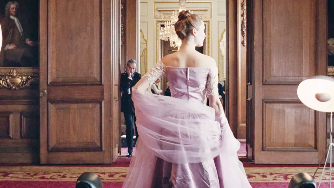 COMING UNDONE In Phantom Thread, women come in and out of renowned dressmaker Reynolds Woodcock's (Daniel Day-Lewis, background) life, until Alma (Vicky Krieps, foreground) comes along to fill the role of lover and muse. - PHOTO COURTESY OF FOCUS FEATURES