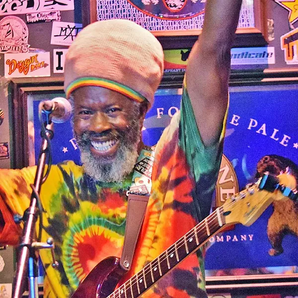 BLESSINGS FOR BOB Native Jamaican reggae artist Ras Danny, who now lives in SLO Town, will play his annual Bob Marley tribute concerts this week, on Feb. 2 at Frog and Peach; Feb. 5 at La Palapa; and Feb. 6 at SLO Brew. - PHOTO COURTESY OF RAS DANNY