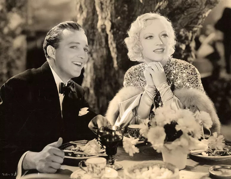 THE LADY OF THE CASTLE Marion Davies (right), actress and mistress of William Randolph Hearst, starred in the 1933 film Going Hollywood with Bing Crosby. The classic romantic flick closed out the first ever Cambria Film Festival on Feb. 11. - IMAGE COURTESY OF COSMIPOLOITAN PRODUCTIONS AND MGM