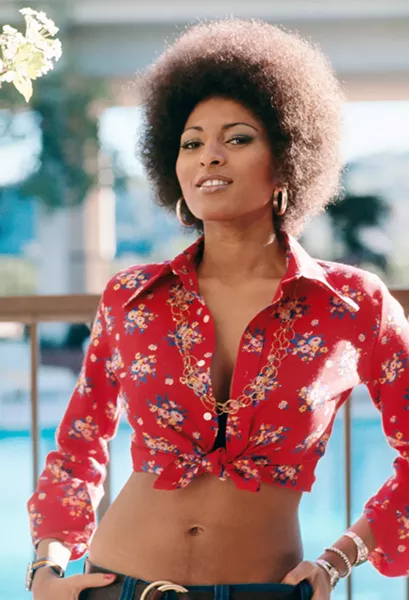 FOXY AND FIERCE! Pam Grier rose to prominence in early '70s Blaxploitation films, playing strong and beautiful characters that could best any man. - PHOTO COURTESY OF PAM GRIER