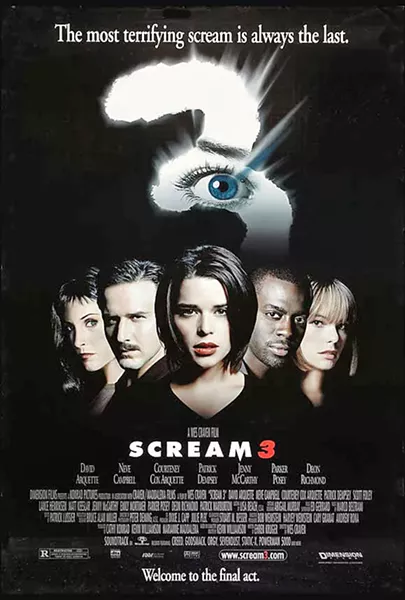STILL SCREAMING The late horror legend Wes Craven directs the third entry in the Scream franchise that is a horror sequel about horror sequels. - PHOTO COURTESY OF DEMINSON FILMS