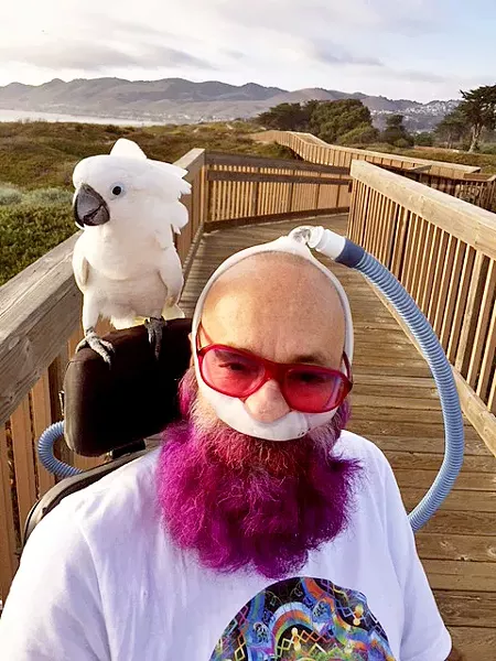 RESILIENCE Battling amyotrophic lateral sclerosis for three years has given Devin Ward a new purpose in life, to spread awareness of the disease and contribute to a solution. - PHOTO COURTESY OF DEVIN WARD