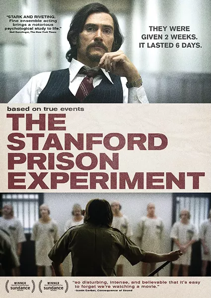 EXPERIMENT GONE AWRY Stanford Prison Experiment tells the real-life story of psychologist Phillip Zimbardo's infamous 1971 simulation of a jail environment. - PHOTO COURTESY OF IFC FILMS