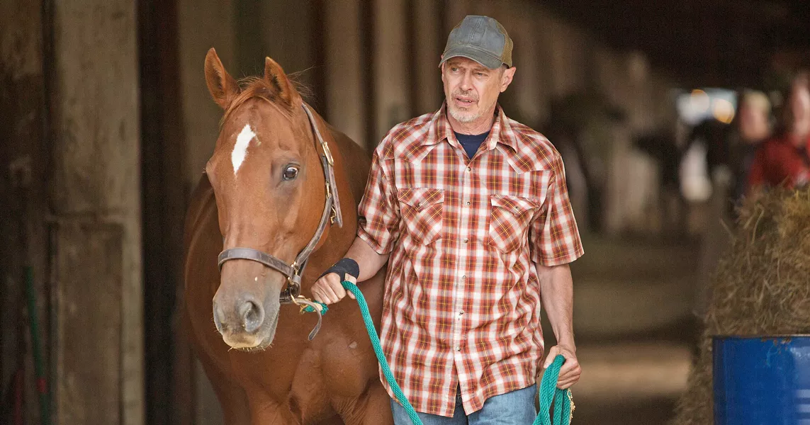 NOT A ROLE MODEL Steve Buscemi stars as Del, a washed-up horse trainer with scant respect for his horses, especially the ones that don't win despite his unethical methods. - PHOTO COURTESY OF BFI FILM FUND