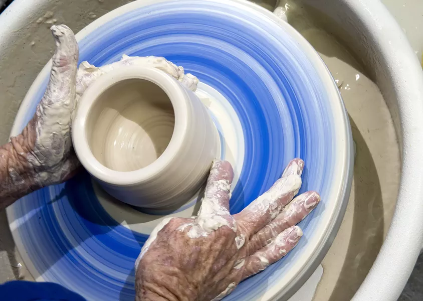 MOLD From raw clay to the gas oven, and even the potter’s wheel, ceramicists will find everything they need to create at Grover Beach’s Pottery Coast. - PHOTO BY JAYSON MELLOM