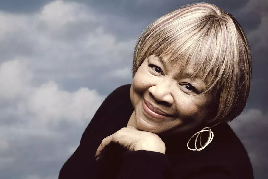 R&B GODDESS Gospel, R&B, and blues legend Mavis Staples closes out the final day of the Live Oak Music Festival, June 15 through 17, at Camp Live Oak. - PHOTO COURTESY OF MAVIS STAPLES