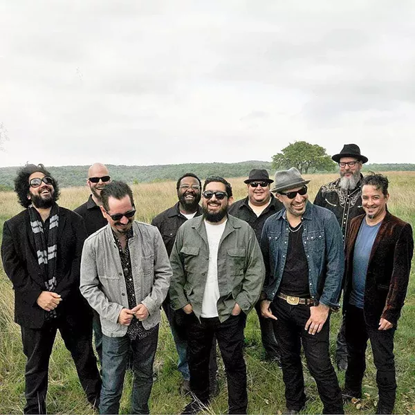 HEAVY HITTERS Latin funk and breakbeat act Brownout bring their Fear of a Brown Planet tour to The Siren on June 19. - PHOTO COURTESY OF BROWNOUT