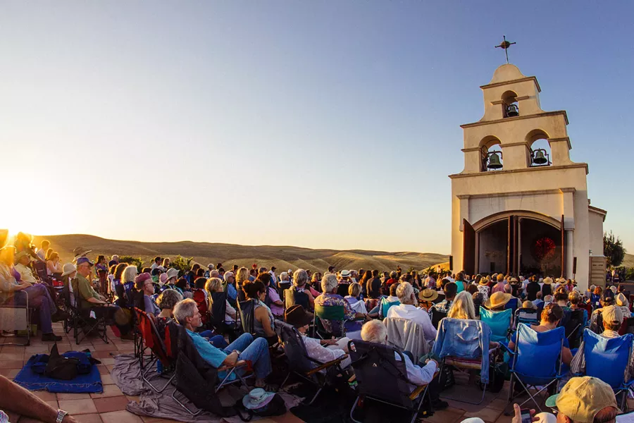 LIMITLESS Catch musical performances like Baroque in the Vines (July 21 at 7:30 p.m.) in venues like the scenic Chapel Serra in Shandon during Festival Mozaic this summer. - PHOTO COURTESY OF FESTIVAL MOZAIC