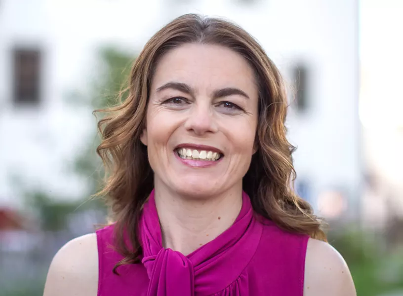 FRESH FACE Dawn Addis is no stranger to community outreach with her work at San Luis Coastal Unified School District and as one of the founders of the Women's March SLO. - PHOTO COURTESY OF DAWN ADDIS