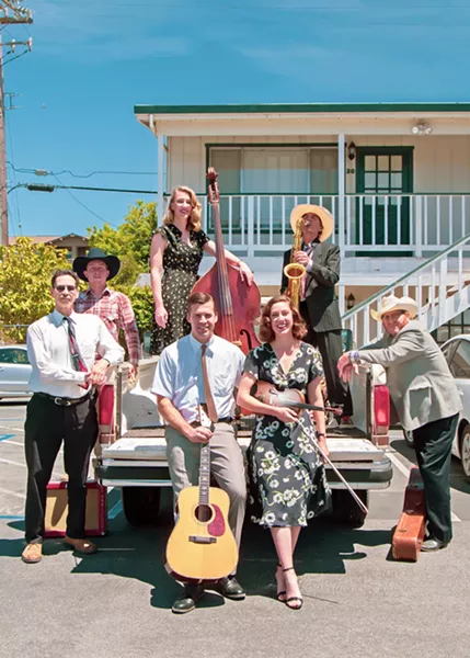 MYSTERIOUS MUSIC Ethereal folk pop act Shadowlands has released two new singles and plays Aug. 4 at Branch Mill Organic Farm and Retreat Center and Aug. 10 at Tooth & Nail Winery. - PHOTO COURTESY OF THE FINE COUNTRY BAND