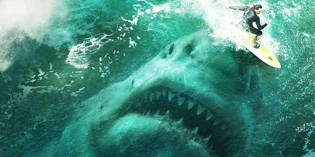 MEGAJAWS Long thought extinct, a Carcharodon Megalodon rises from the Mariana Trench to wreak havoc, in the sci-fi thriller The Meg. - PHOTO COURTESY OF APELLES ENTERTAINMENT