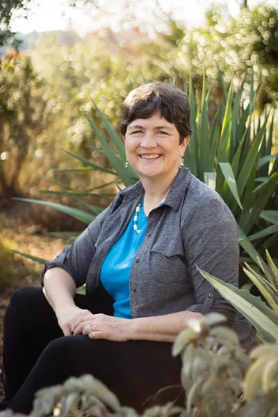 ROUNDING UP LOCAL SUPPORT Susan Funk's campaign for a seat on the Atascadero City Council is focused on bringing in local revenue. - PHOTO COURTESY OF SUSAN FUNK