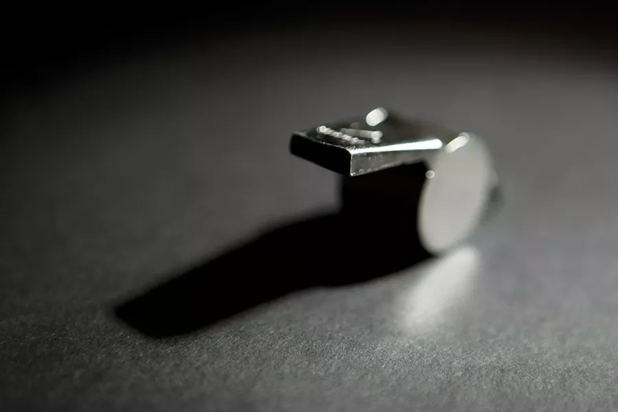 BLOWING THE WHISTLE SLO County's whistleblower's hotline experienced a surge in complaints last fiscal year. - FILE PHOTO BY STEVE E. MILLER