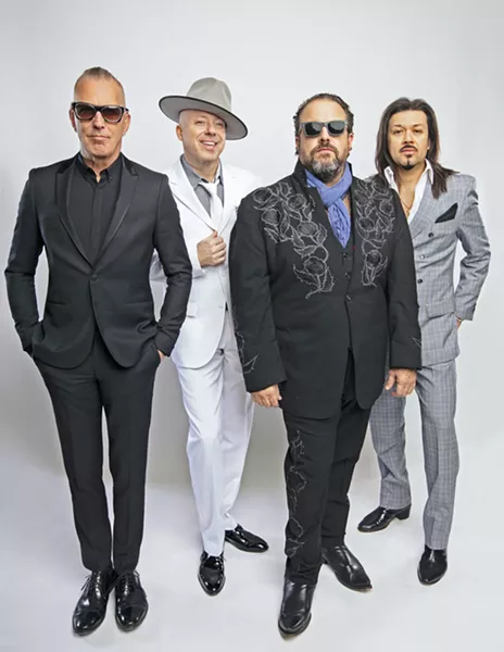 TEX-MEX AND MORE Spicy country act The Mavericks plays Vina Robles Amphitheatre on Sept. 13. - PHOTO COURTESY OF DAVID MCCLISTER
