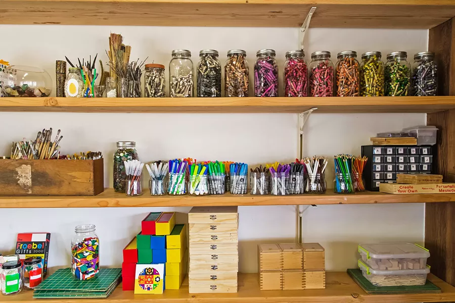 EXPLORE Artists at Lila Creative Community are encouraged to hop around from medium to medium and project to project rather than halting work completely when inspiration for one piece dries up. - PHOTO BY JAYSON MELLOM
