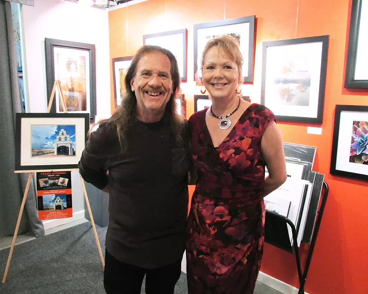 DYNAMIC DUO Photographers Dean Crawford and Deb Hofstetter share gallery space at Studios on the Park in Paso Robles. - PHOTO COURTESY OF DEB HOFSTETTER