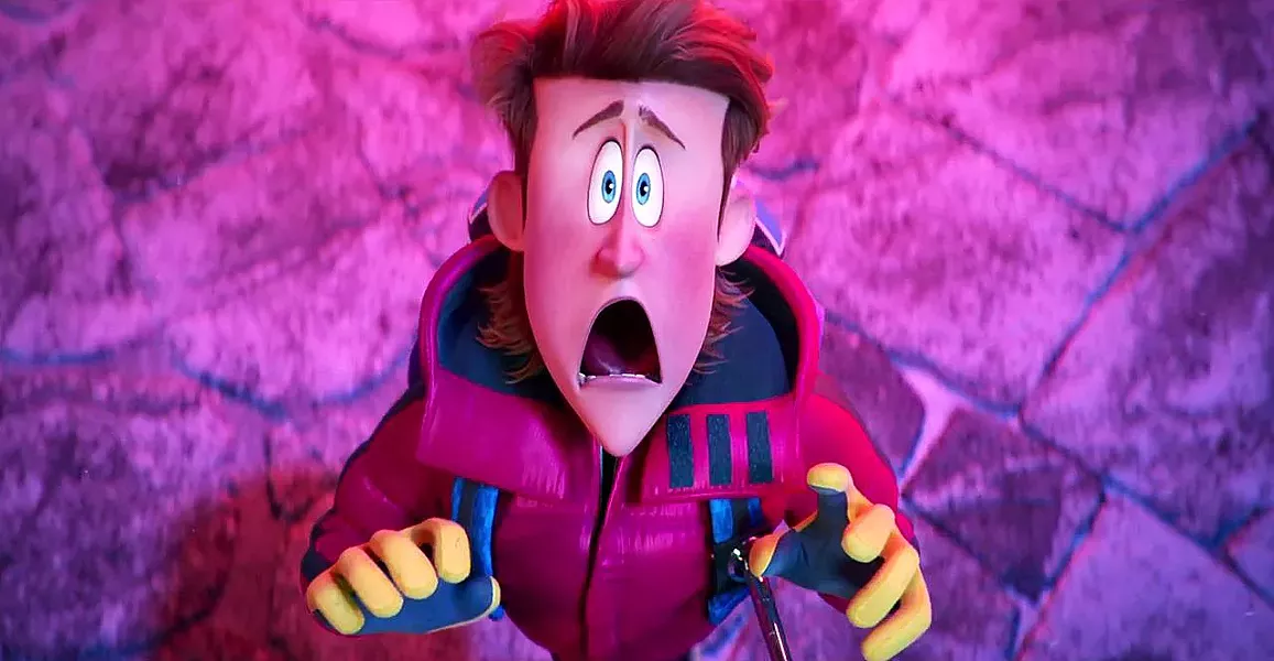 TRUTH IS STRANGER THAN FICTION TV personality Percy Patterson (voiced by James Corden) decides to fake a Bigfoot sighting ... until he has a real one! - PHOTO COURTESY OF WARNER BROS.