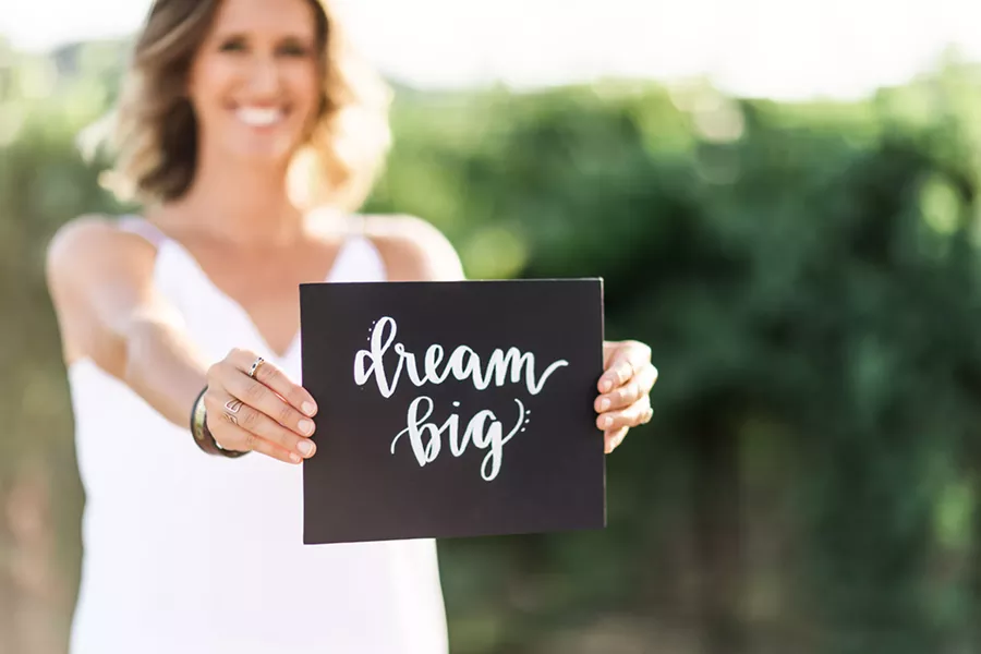DREAMS REALIZED The Dream Big Darling nonprofit, led by founder and CEO Amanda Wittstrom-Higgins, aims to expose young women to the multitude of careers available within the wine and spirits world both locally and beyond. - PHOTO COURTESY OF DREAM BIG DARLING