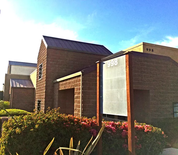 STILL IN BUSINESS Natural Healing Center (above), a cannabis dispensary in Grover Beach, can continue operating despite attempts by a nearby dance studio to shut it down. - PHOTO BY CHRIS MCGUINNESS