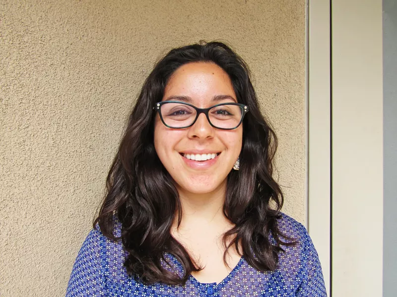 WOMEN SUPPORTING WOMEN Natali Camacho is taking her experience in higher education and sharing it with Latina girls interested in pursuing a four-year degree. - PHOTO COURTESY OF NATALI CAMACHO