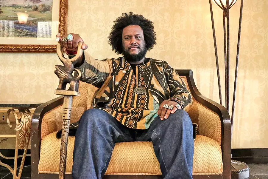 YOUNG LION Jazz saxophonist, composer, and producer Kamasi Washington plays the Fremont on Oct. 20. - PHOTO COURTESY OF KAMASI WASHINGTON