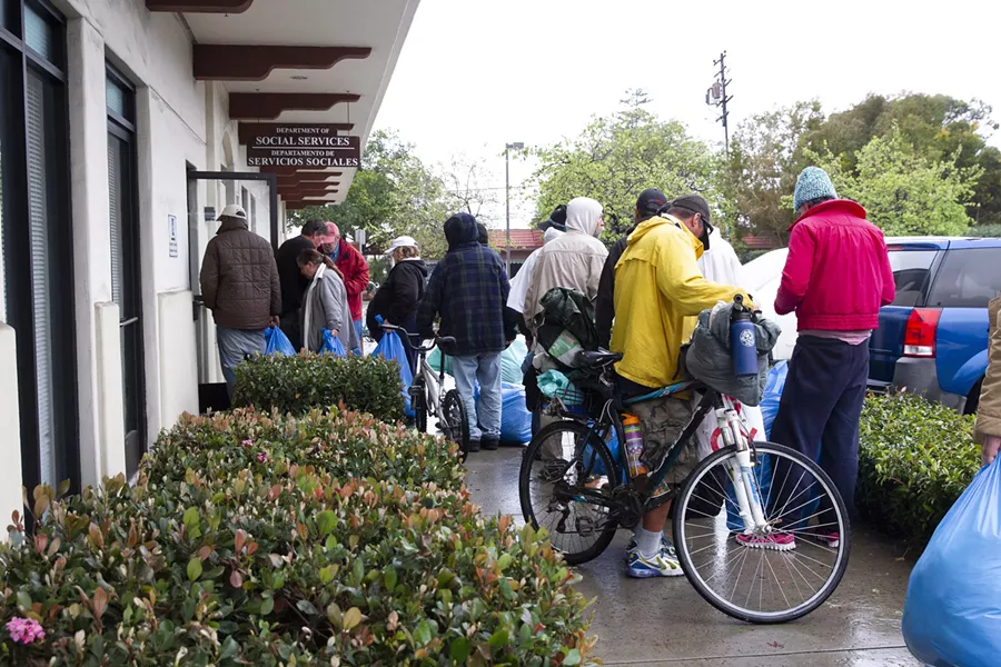 NO SHELTER The Grover Beach City Council declared a shelter crisis at its Oct. 15 meeting, which will allow the city to obtain state funding to combat homelessness. - FILE PHOTO BY JAYSON MELLOM