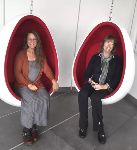 DYNAMIC DUO Local artists Melinda Forbes and Julie Frankel began working together about 20 years ago. - PHOTO COURTESY OF JULIE FRANKEL AND MELINDA FORBES