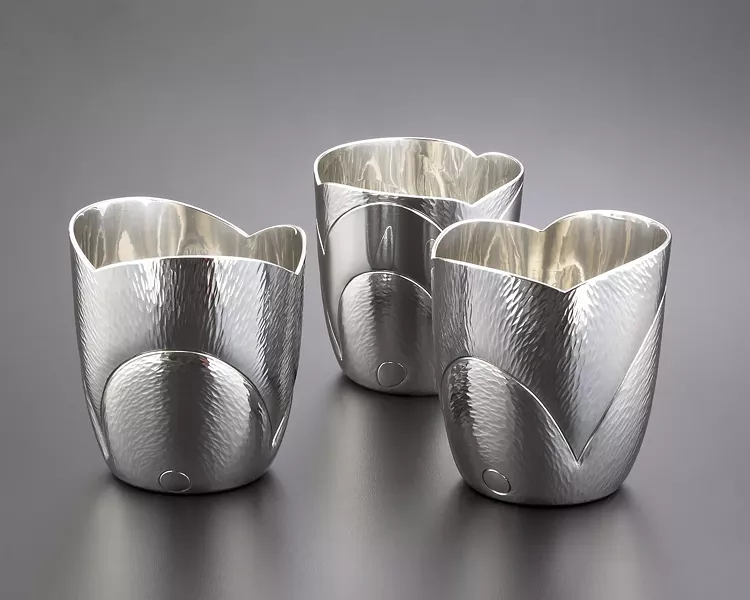Pewter cups by Randy Stromsoe. - PHOTO COURTESY OF RANDY STROMSOE