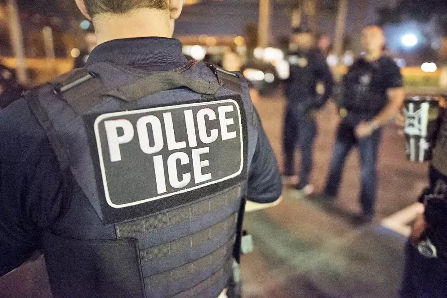 DETAINED AND DEPORTED Reports of a young man being arrested by ICE agents as he left the SLO County Jail have raised concerns about the federal agency's activities in SLO County. - PHOTO COURTESY OF ICE