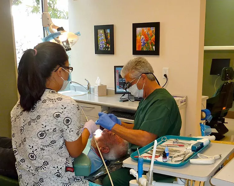 HELPING THOSE IN NEED The nonprofit SLO Noor Foundation offers free dental, medical, and vision care to uninsured individuals in SLO and Northern Santa Barbara counties. The foundation relies on local doctors, nurses, dentists, and other medical professionals who volunteer their time and services. - PHOTO COURTESY OF THE SLO NOOR FOUNDATION