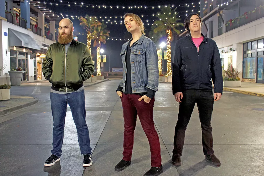 POWER TRIO Filmspeed will bring their blood-pumping anthems to Frog and Peach on Jan. 17. - PHOTO COURTESY OF FILMSPEED