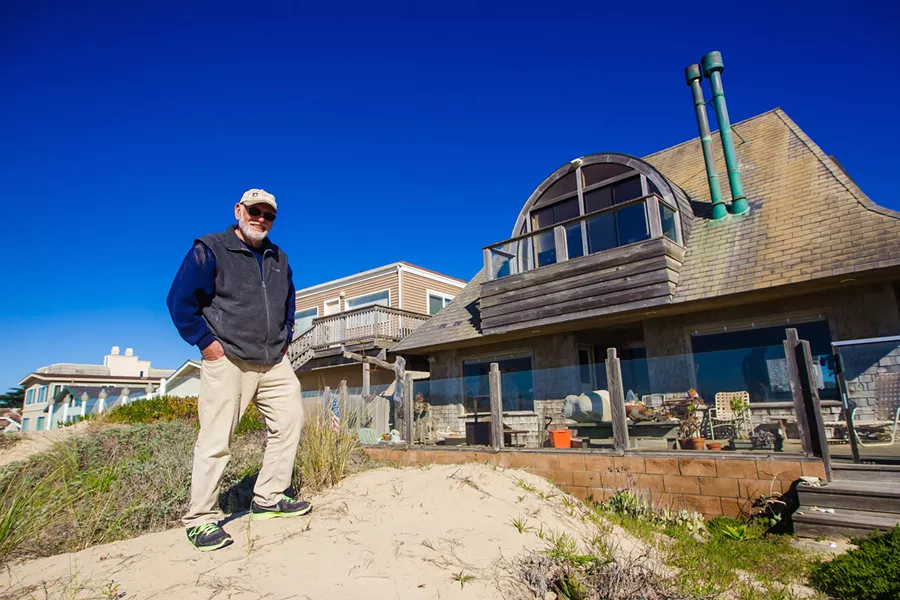 A SHOCKING DEATH 90-year-old Larry Bross (above) was found dead in his Oceano home on Jan. 24. Investigators say the death is a homicide, but have not announced any suspects or arrests. - FILE PHOTO BY JAYSON MELLOM